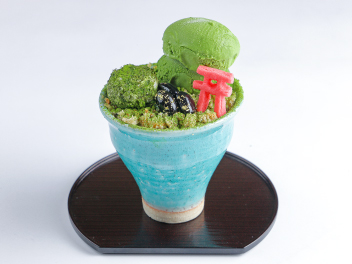 庭園 抹茶パフェ