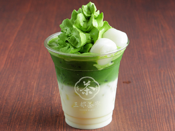 特濃 抹茶エスプーマクリームラテ