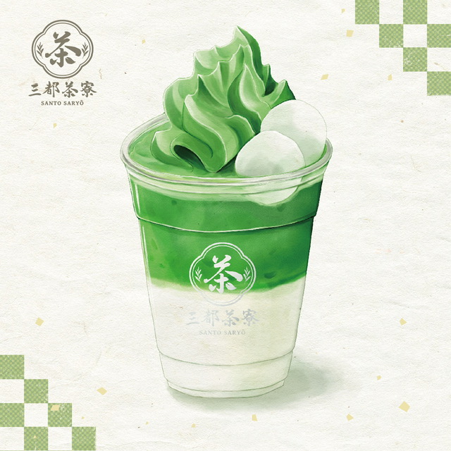 特濃 抹茶エスプーマクリームラテ